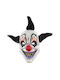 Clown Mask Black Tufts of Horror Latex Carnavalista 232637