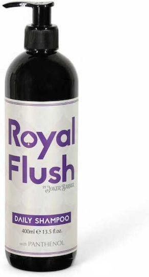 Joker Barber Royal Flush Shampoos Against Dandruff & Dry Scalp for Fine Hair 400ml