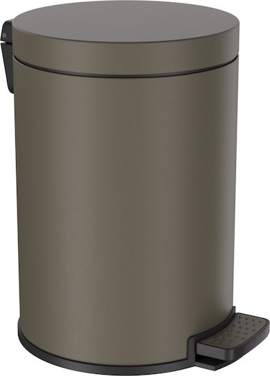 Verdi Inox Καλαθάκι Μπάνιου 6lt Πράσινο