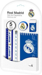 Real Madrid Stationery Set 6 Pcs