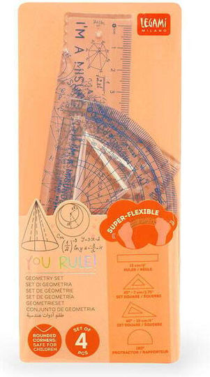 Geometry Set You Rule Genius Legami Rs0004