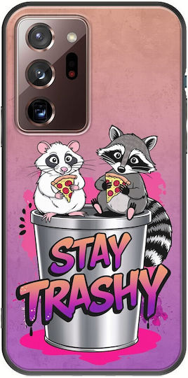 Bleib Trashy Samsung Galaxy Note 20 Ultra Schwarzes TPU Schwarzes Silikon