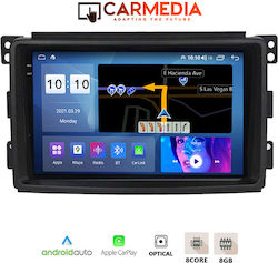 Carmedia Ηχοσύστημα Smart ForFour 2007-2010 με Bluetooth, USB, GPS Carmedia Ηχοσύστημα Smart ForFour 2007-2010 με Bluetooth, USB, GPS