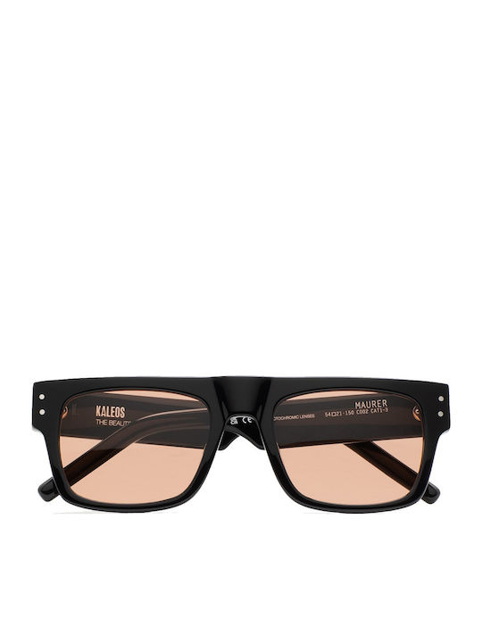 Maurer Unisex Γυαλιά Ηλίου με Κοκκάλινο Σκελετό Black / Orange