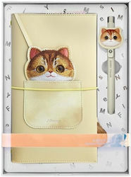 Nimmy Set 2in1 Notebook + Pen Khaki Big Eyed Pet 2.0 Cat Nimmy Set 2in1 Notebook + Pen Khaki Big Eyed Pet 2.0 Cat
