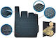 Set Covorașe Față și Spate 4buc din Furtun pentru Seat Ibiza Skoda Fabia Volkswagen Polo Negre