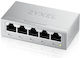 Zyxel GS-105BV5 v5 Unmanaged L2 Switch με 5 Θύρες Gigabit (1Gbps) Ethernet