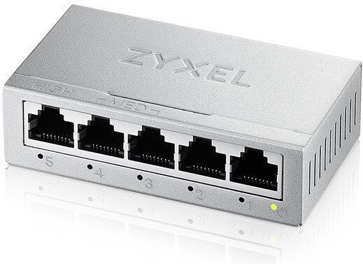 Zyxel GS-105BV5 v5 Unmanaged L2 Switch με 5 Θύρες Gigabit (1Gbps) Ethernet