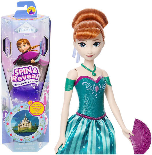 Mattel Spin & Reveal Anna Wave 2 Puppe für 3+ Jahre alt+ Jahre