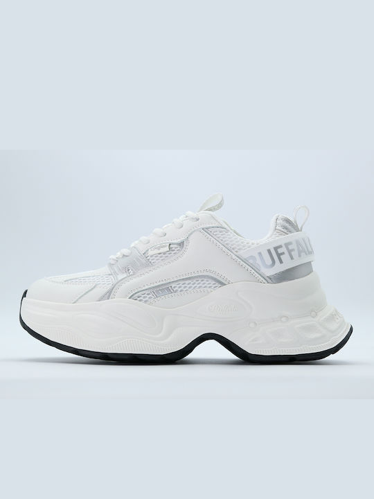 Buffalo Chunky Sneakers White