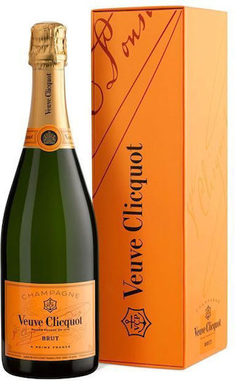 Veuve Clicquot Σαμπάνια Brut Ξηρή Λευκή 750ml σε Κουτί