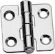Hinge 40x40x2.0mm Inox Rounded Corners
