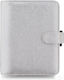 Organiser Filofax Saffiano Pocket Metallic Silver 028755