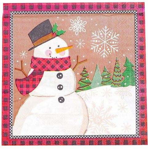 Set of Christmas Napkins 20pcs