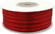 Double-Sided Satin Ribbon Red 3mm 100 meters