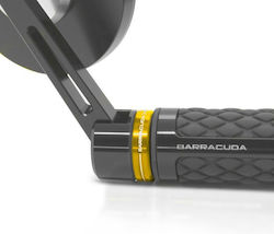 Barracuda Διακοσμητικά Καθρέπτες Bar End Χρυσά