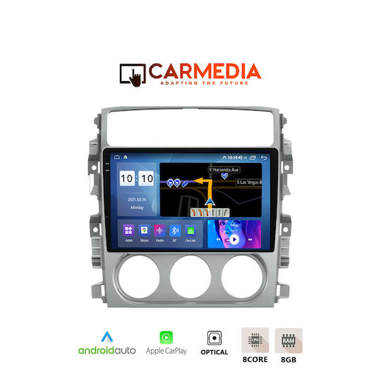 Carmedia Car Audio System for Suzuki Liana 2001-2007 (Bluetooth/USB/AUX/WiFi/GPS/Apple-Carplay/Android-Auto) with Touch Screen 9.5"