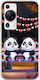 Valentine's Day Panda Love Under Stars Huawei P60 Flexible TPU Transparent Silicone Case