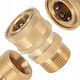 Brass Adapter Pressure Washer M22x1.5mm To 1/4" Quick Connect