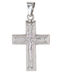 Tasoulis Jewellery Collection Weißgold Kreuz 14K
