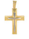 Tasoulis Jewellery Collection Χρυσός Σταυρός 14Κ χωρίς Αλυσίδα