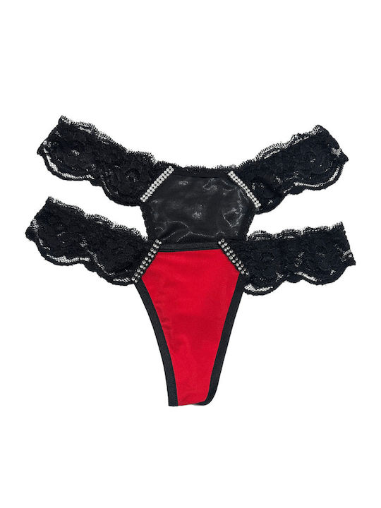 Damen Zeichenfolge 2Pack