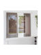 vidaXL Curtain Window Brown 140x140cm