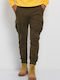 Herren-Cargohose Regular Fit Olive