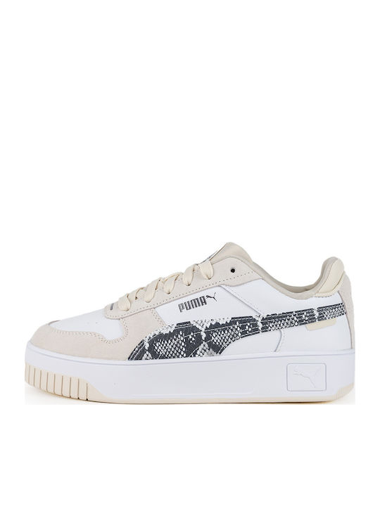 Puma Carina Street Snake Damen Sneakers Weiß 401611-01 Skroutz