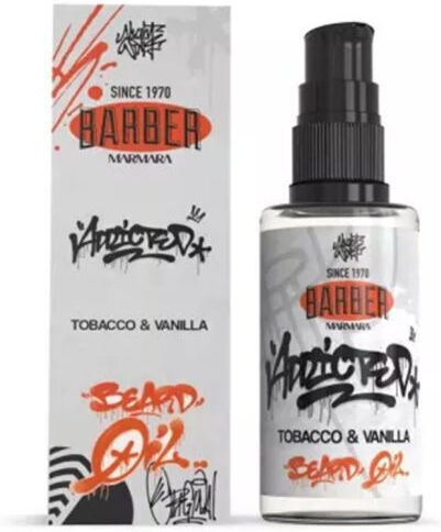 Marmara Λάδι Περιποίησης για Γένια και Μουστάκι Tobacco & Vanilla 50ml