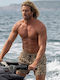 Men's Swimwear Shorts Brown
