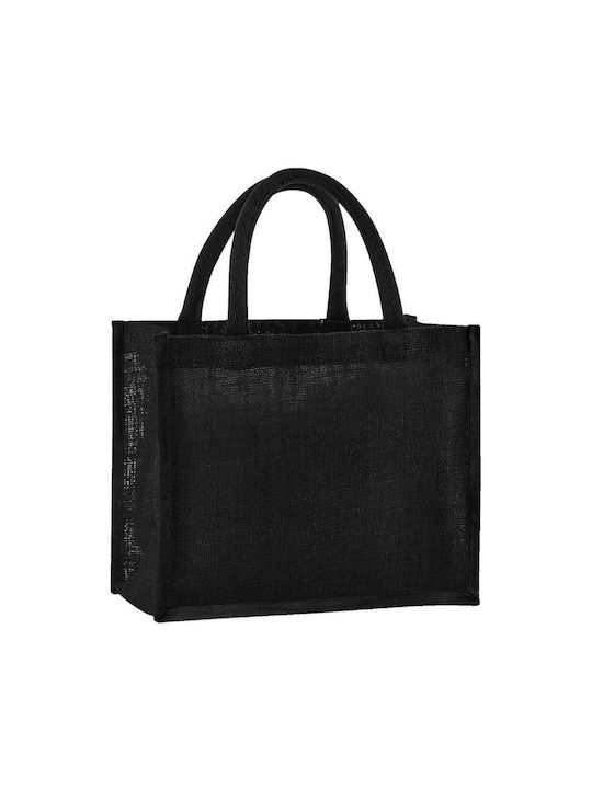 Midi Tote Jute Westford Mill W473 Black Black