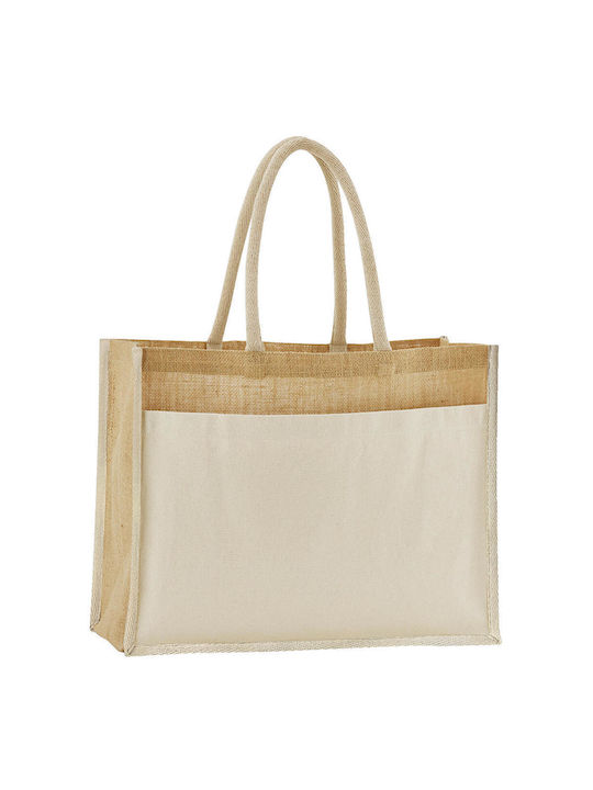 Shopper Jute Baumwolltasche Westford Mill W480 Natur
