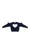Kids' Sweater Long Sleeve Navy Blue