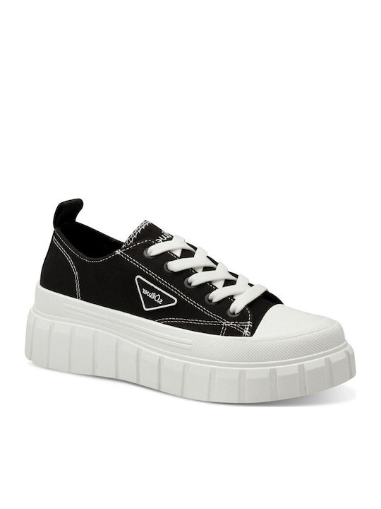 s.Oliver Adidași Flatforms Pentru Femei Negri