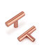 Buton Mobilier din Metal în Culoare Cupru 20buc