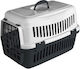 Gray Dog Transport Cage 48x48x32.5cm