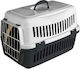 Gray Dog Transport Cage 48x48x32.5cm