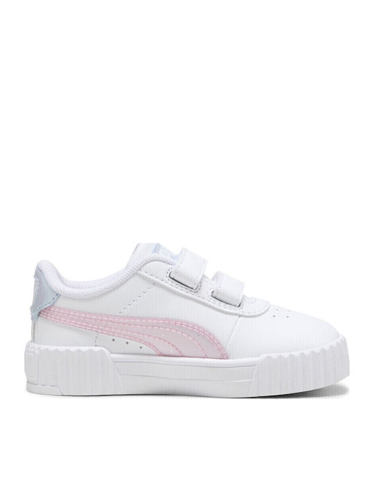 Carina 3.0 Kids Sneakers with Scratch White