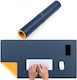 Sax Waterproof Double-Sided Desk Pad Yellow-Blue 45x90cm 700-03