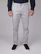 Trousers Chino Elastic Grey Light