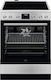 AEG 5000 Surroundcook Κουζίνα 73lt με Κεραμικές Εστίες Π59.6εκ. Inox