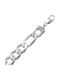 VTJ Silver Chain Neck Wide Thickness 14.9mm and Length 60cm