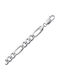 Croma Catene Silver Chain Neck Wide Thickness 7.36mm and Length 65cm