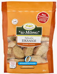 Manna Rye Rusks 280g Whole Grain 0% Cholesterol 1-52548