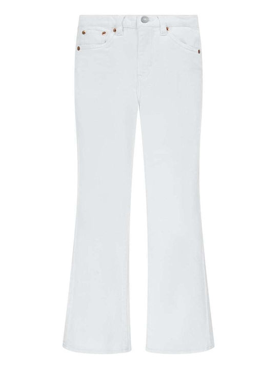 Levi's Παιδικό Παντελόνι Τζιν Εκρού Core 726 Hi...