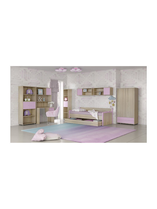 Set de Dormitor pentru Copii Maro Magazin online cu Pat pentru Saltea 90x190buc
