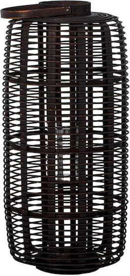 Fylliana Fl372 Tabletop Metallic Lantern Brown 28x62cm
