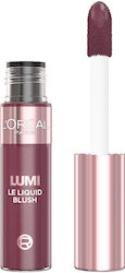 L'Oreal Paris Руж Lumi Le Liquid 645 Glowy Cool Berry 11мл