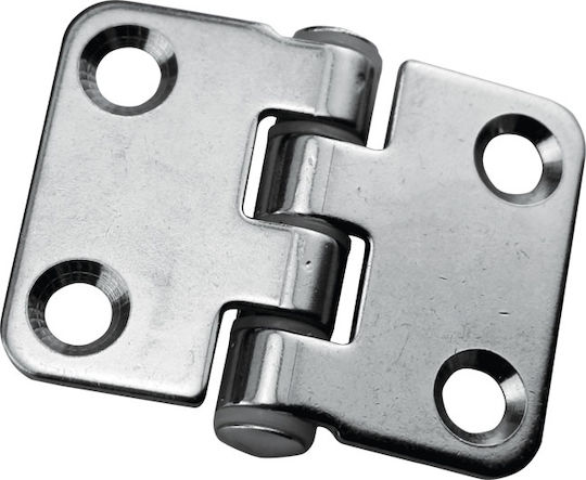 Μεντεσές Αθόρυβου Τύπου Ανάστροφος Inox 316 Μ48mm Π37mm Παχ 1,8mm 75248
